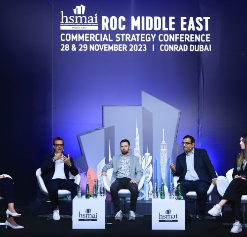 Stewart on the panel, ROC Middle East 2023